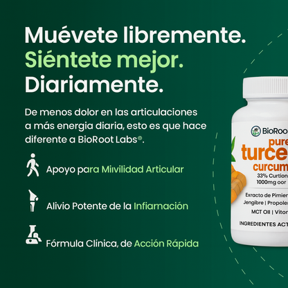 Cápsulas De Curcumina De Cúrcuma (1000 mg - x60)